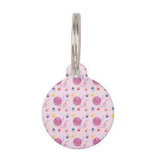 Crochet Dog ID Tag