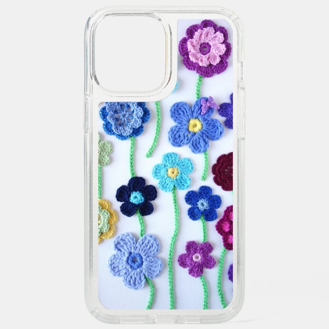 Crochet Flowers iPhone Case (Front)