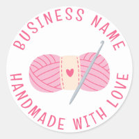 Crochet Handmade Custom Business Name