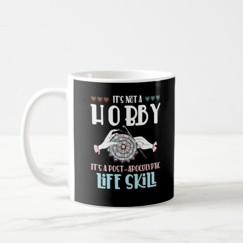 Crochet Hobby Crafting Yarn Lover Coffee Mug