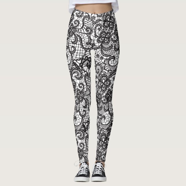 crochet leggings female rider style (Front)