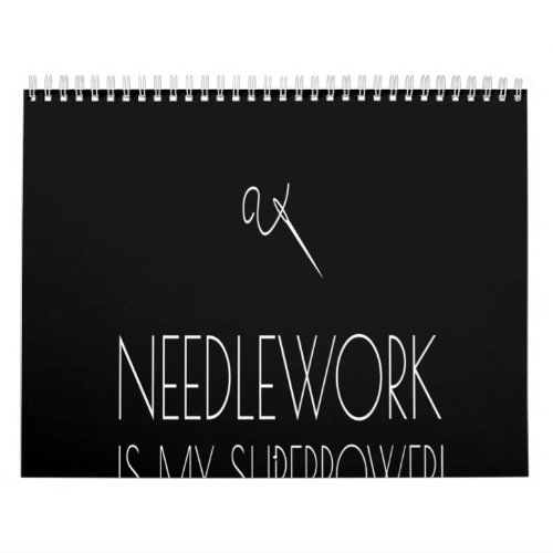 Crochet Lover Crochet Need Is My Superpower Calendar