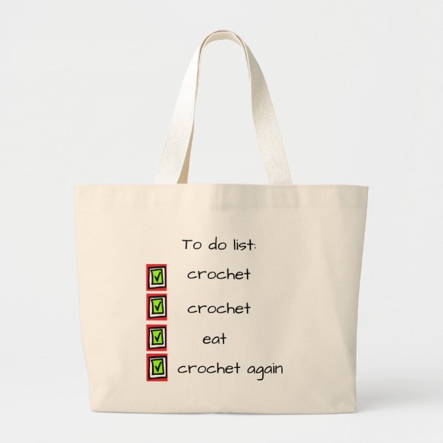 crochet lovers tote (Front)