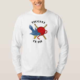 Crochet or Die Tattoo T-Shirt