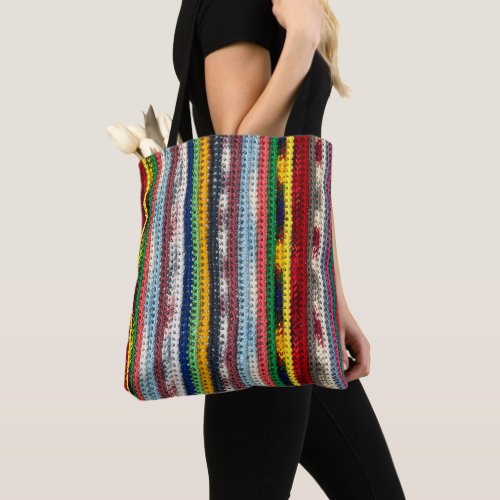 Crochet Pattern All_Over_Print Tote Shoulder Tote