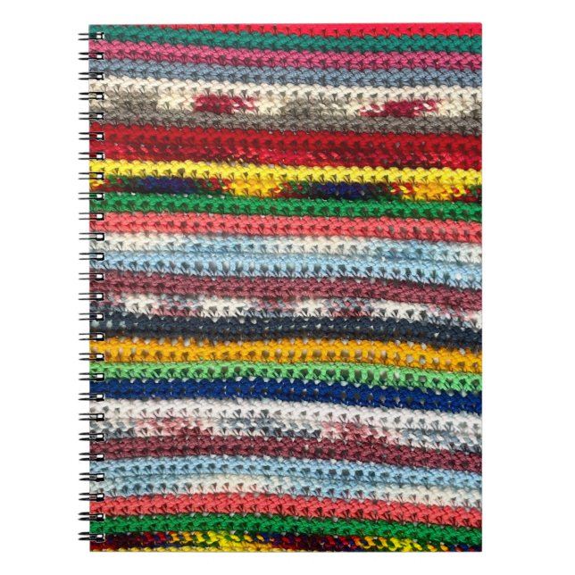 Crochet Pattern Spiral Notebook (Front)