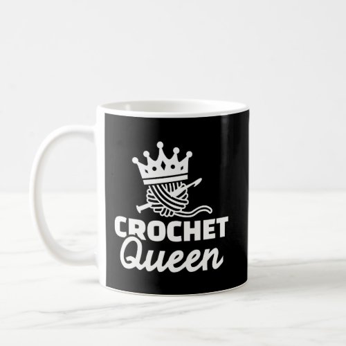 Crochet Queen Coffee Mug