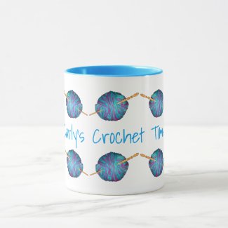 Crochet time, personalised with your name