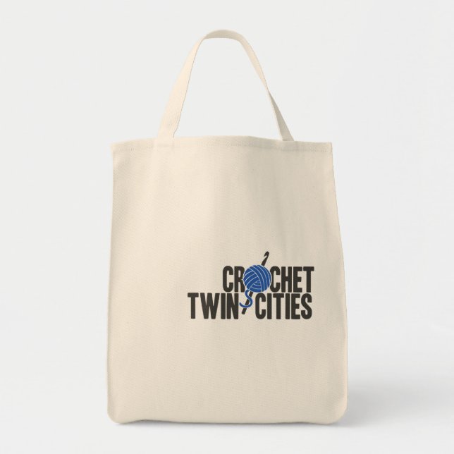 Crochet Twin Cities Shopper Bag (Front)