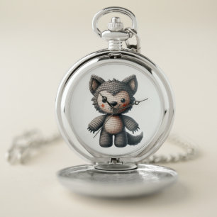 Crochet Werewolf Pocket Watch