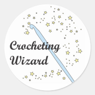 Crochet Wizard Stickers