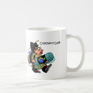 Crochet-y Lady Mug