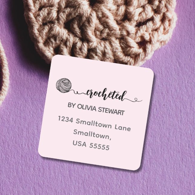 Crocheted by  Waterproof Clothing Label (Creator Uploaded)