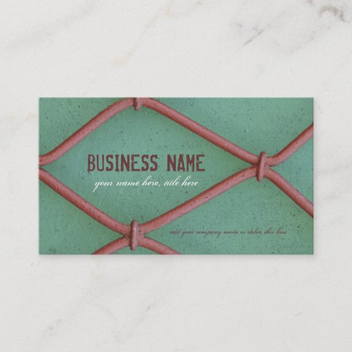 Crocheted Wires - Business Card