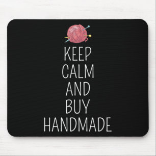 Crocheting Crochet Knitting Crocheter Yarn Mouse Pad