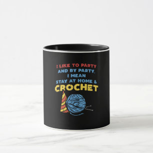 Crocheting Crochet Yarn Mug