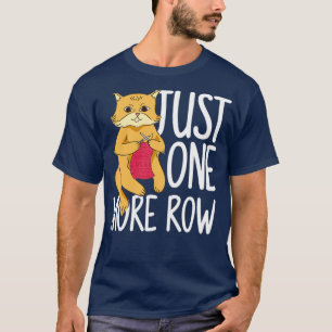 Crocheting Knitting Cat 1 T-Shirt
