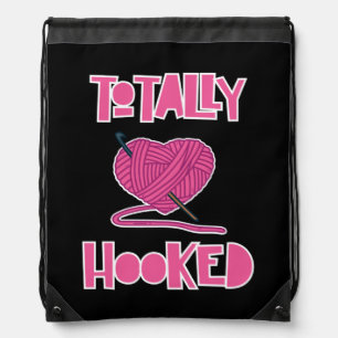 Crocheting Knitting Gifts Drawstring Bag