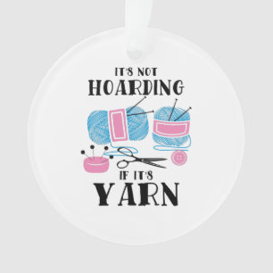 Crocheting Knitting Gifts Ornament