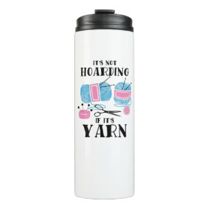 Crocheting Knitting Gifts Thermal Tumbler