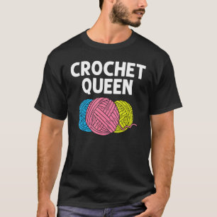 Crocheting Knitting Quilting Sewing Women Girls T-Shirt