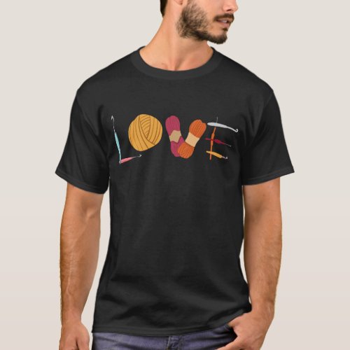 Crocheting Love T_Shirt