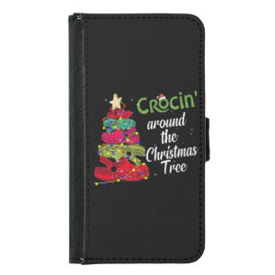 Crocin Around The Christmas Samsung Galaxy S5 Wallet Case