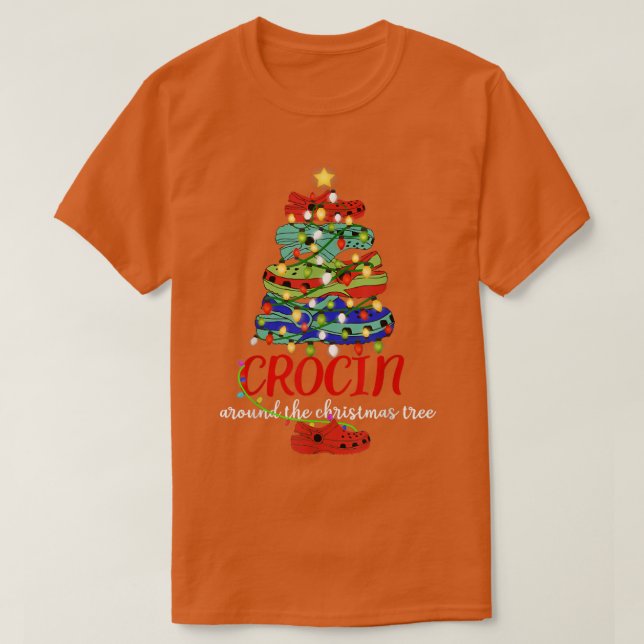 Crocin around the Christmas tree 187 T-Shirt (Design Front)