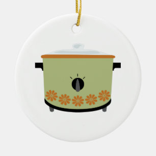 Crock Pot Ceramic Ornament