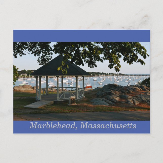 Crocker Park, marblehead Massachusetts Postcard (Front)