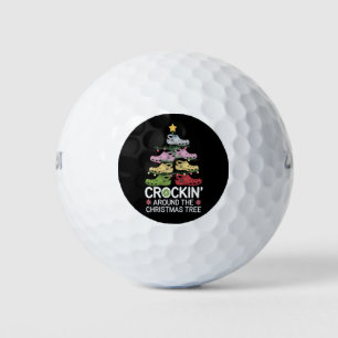 Crockin' Around The Christmas Tree Golf Balls
