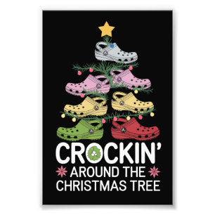 Crockin' Around The Christmas Tree Photo Print