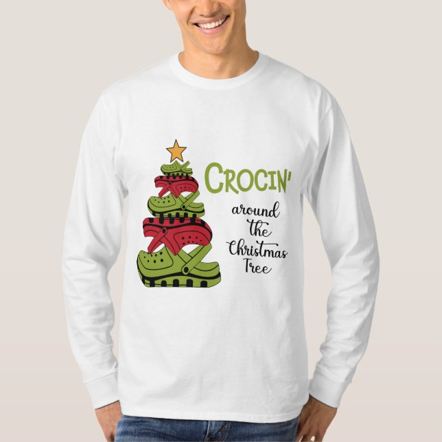 Crockin' around the tree T-Shirt (Front)