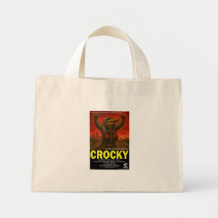 Crocky Classic Movie Parody Mini Tote Bag