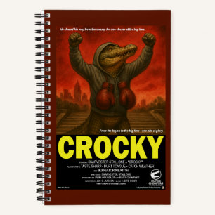 Crocky Classic Movie Parody Notebook