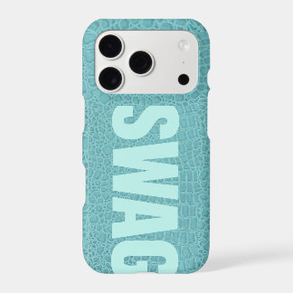 Croco Ocean Swag Aesthetic iPhone 17 Pro Case