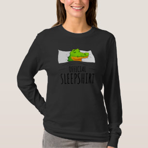 Crocodile Alligator Official Sleep T-Shirt