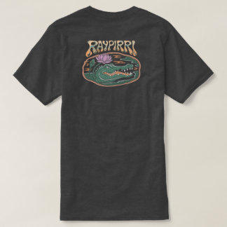 Crocodile and Lotus - Raypirri T-Shirt