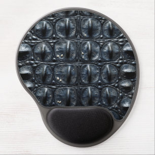 crocodile animal skin texture nature scale wild pa gel mouse pad