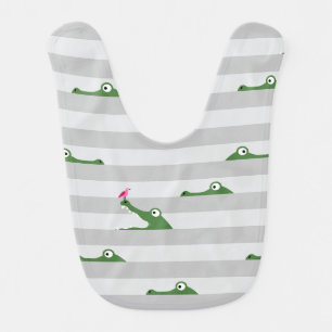 Crocodile Baby Bib