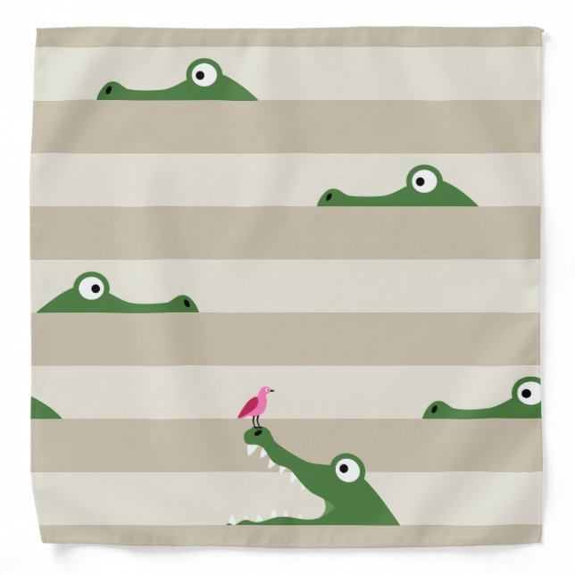 Crocodile Bandana (Front)