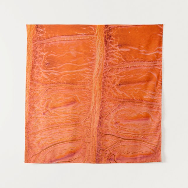 Crocodile belly skin texture background. This imag Tapestry (Front)