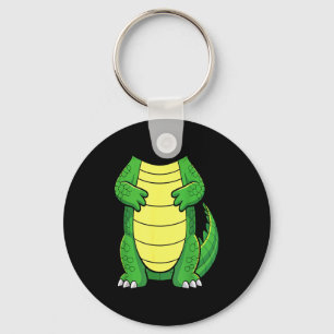 Crocodile Body Shirt Adult Kids Men Women Alligato Keychain