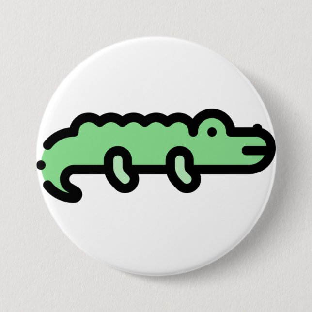 Crocodile Button (Front)