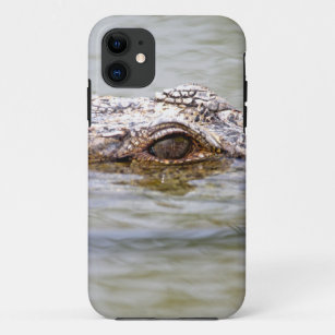 Personalized Navy Blue Crocodile Case-Mate iPhone Case