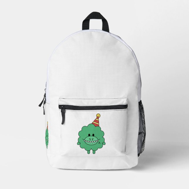 crocodile character backpack (Front)