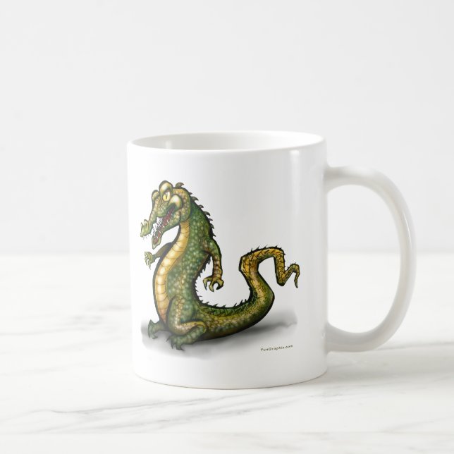 Crocodile Coffee Mug (Right)