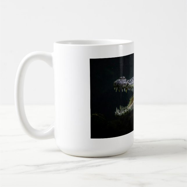 crocodile coffee mug (Left)