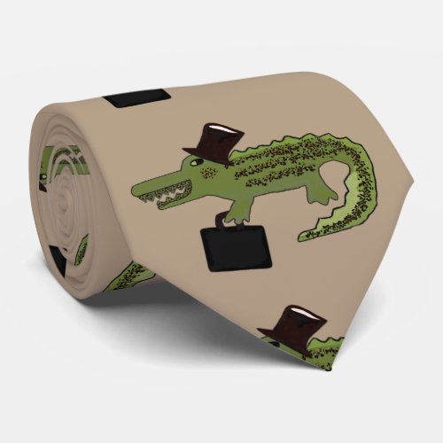 Crocodile Cool Tie