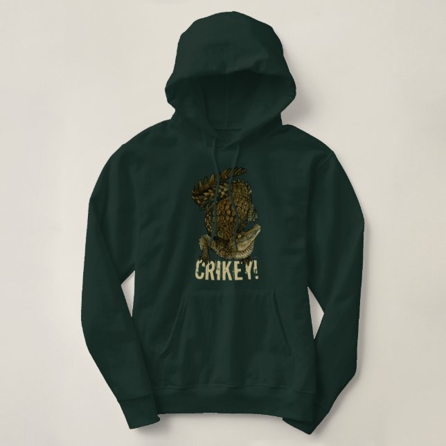 Crocodile Crikey! Hoodie (Design Front)